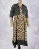 Picture of Golden Brown Coat Style Umbrella Kurti