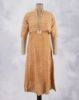 Picture of Golden Brown Coat Style Umbrella Kurti