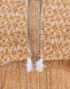 Picture of Golden Brown Coat Style Umbrella Kurti