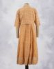 Picture of Golden Brown Coat Style Umbrella Kurti