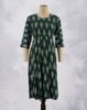 Picture of Green Mirror Works Umbrella Kurti