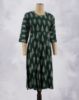 Picture of Green Mirror Works Umbrella Kurti