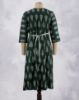 Picture of Green Mirror Works Umbrella Kurti