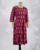 Picture of Green Mirror Works Umbrella Kurti