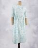 Picture of Sky Blue Motif's Prints Umbrella Kurti