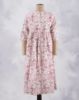 Picture of Sky Blue Motif's Prints Umbrella Kurti