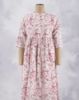 Picture of Sky Blue Motif's Prints Umbrella Kurti