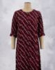 Picture of Maroon Golden Prints Umbrella Kurti