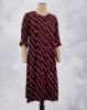 Picture of Maroon Golden Prints Umbrella Kurti