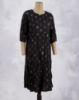 Picture of Brown Golden Prints Umbrella Kurti