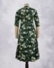 Picture of Green Motif's Floral Prints Umbrella Kurti