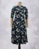 Picture of Green Motif's Floral Prints Umbrella Kurti