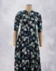 Picture of Green Motif's Floral Prints Umbrella Kurti