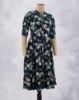 Picture of Green Motif's Floral Prints Umbrella Kurti