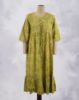 Picture of Blue Zamiki Work Prints Umbrella Kurti