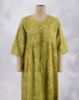 Picture of Blue Zamiki Work Prints Umbrella Kurti