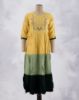 Picture of Orange Beats & Embroidery works Umbrella Kurti
