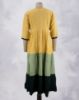 Picture of Orange Beats & Embroidery works Umbrella Kurti