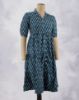 Picture of Red Floral Motif's Prints Umbrella Kurti