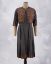 Picture of Dark Grey Half Coat Zamiki Works Umbrella Kurti