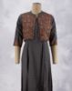 Picture of Dark Grey Half Coat Zamiki Works Umbrella Kurti