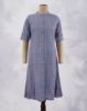 Picture of Blue Round Neck Umbrella Kurti