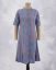Picture of Blue Round Neck Umbrella Kurti