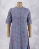 Picture of Blue Round Neck Umbrella Kurti