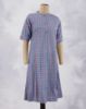 Picture of Blue Round Neck Umbrella Kurti