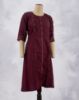 Picture of Green Zari & Thread Works Umbrella Kurti