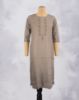 Picture of Grey Sequence Works Straight Kurti 