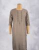 Picture of Grey Sequence Works Straight Kurti 