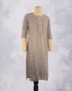 Picture of Grey Sequence Works Straight Kurti 