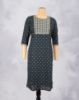 Picture of Green Printed Straight Kurti