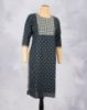 Picture of Green Printed Straight Kurti
