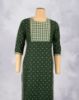 Picture of Green Printed Straight Kurti