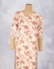 Picture of Pink Gold Prints Straight Kurti