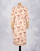 Picture of Pink Gold Prints Straight Kurti