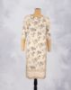Picture of  Blue Floral Prints Straight Kurti