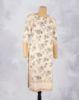 Picture of  Blue Floral Prints Straight Kurti