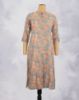 Picture of Green Floral Prints Straight Kurti