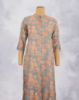 Picture of Green Floral Prints Straight Kurti