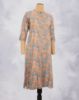 Picture of Green Floral Prints Straight Kurti