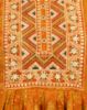Picture of Orange Tango Floral Print Straight Kurti