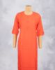 Picture of Blue Embroidery Straight Kurti