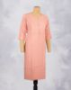 Picture of Blue Embroidery Straight Kurti