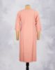 Picture of Blue Embroidery Straight Kurti