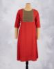 Picture of Red Sequence Umbrella Kurti