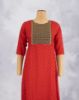 Picture of Red Sequence Umbrella Kurti