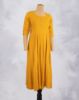 Picture of Yellow Gold Prints Umbrella Kurti 